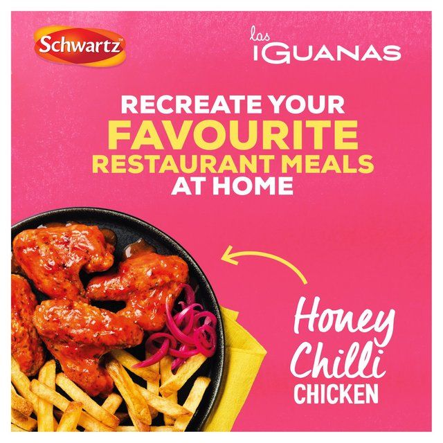 Schwartz x Las Iguanas Honey Chilli Chicken   35g