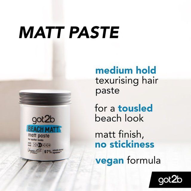 Schwarzkopf got2b Beach Matt Paste   100ml
