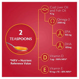 Seven Seas Cod Liver Oil Plus Omega-3 Maximum Strength Liquid   300ml