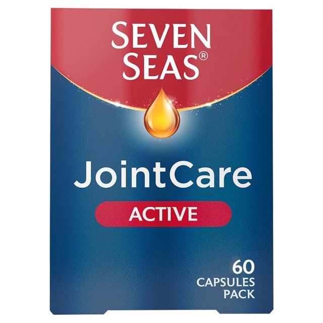 Seven Seas JointCare Active Glucosamine Omega-3 &amp;amp; Chondroitin 60 Caps   60 per pack