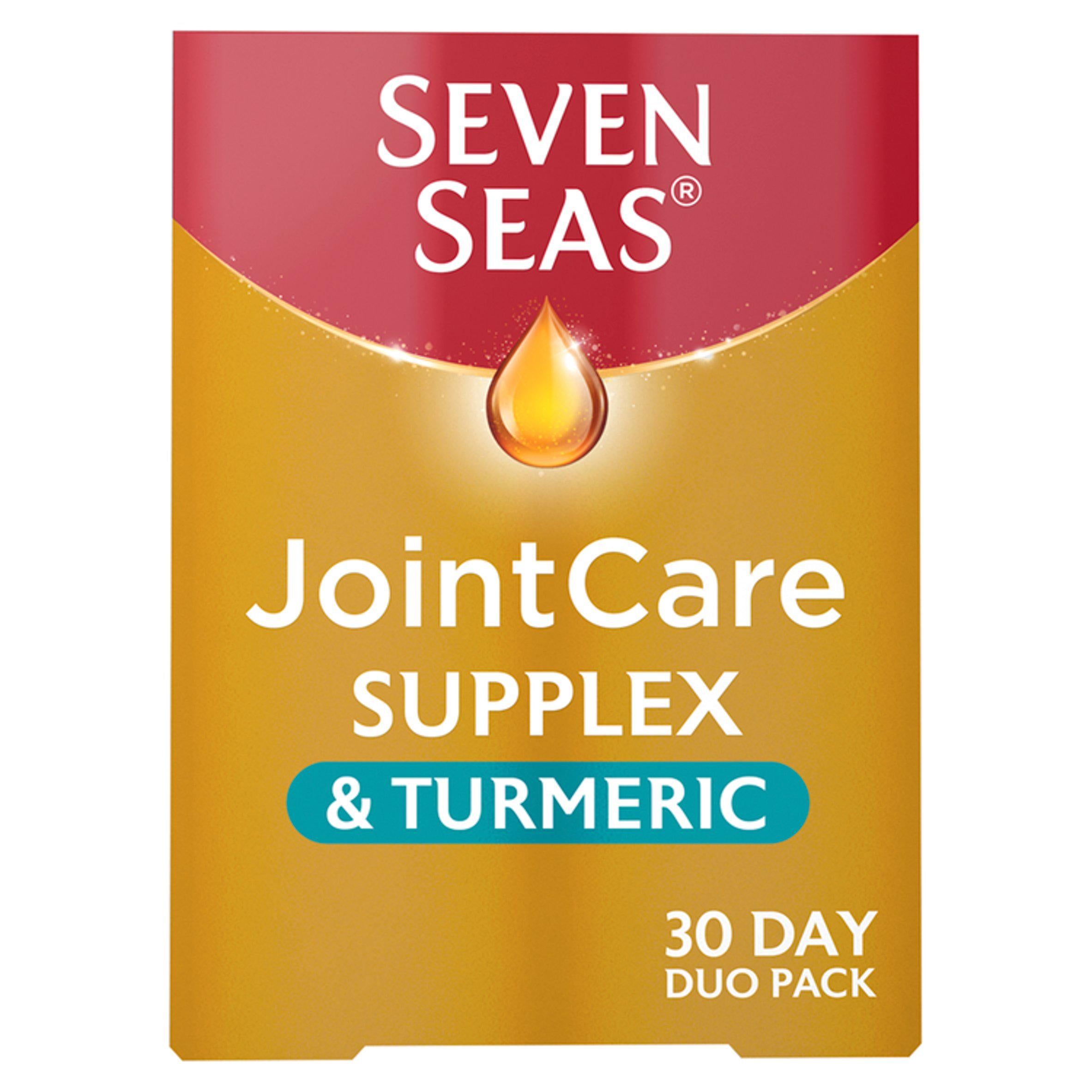 Seven Seas Jointcare Supplex &amp;amp; Turmeric with Glucosamine 30 Day Duo Pack