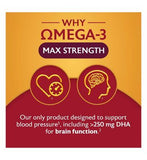 Seven Seas Omega-3 Fish Oil Max Strength with Vitamin D 30 Capsules