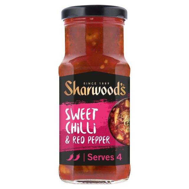 Sharwood's Stir Fry Sweet Chilli &amp;amp; Red Pepper Cooking Sauce   425g