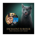 Sheba Fillets Cat Food Tray Chicken and MSC Tuna in Gravy   60g