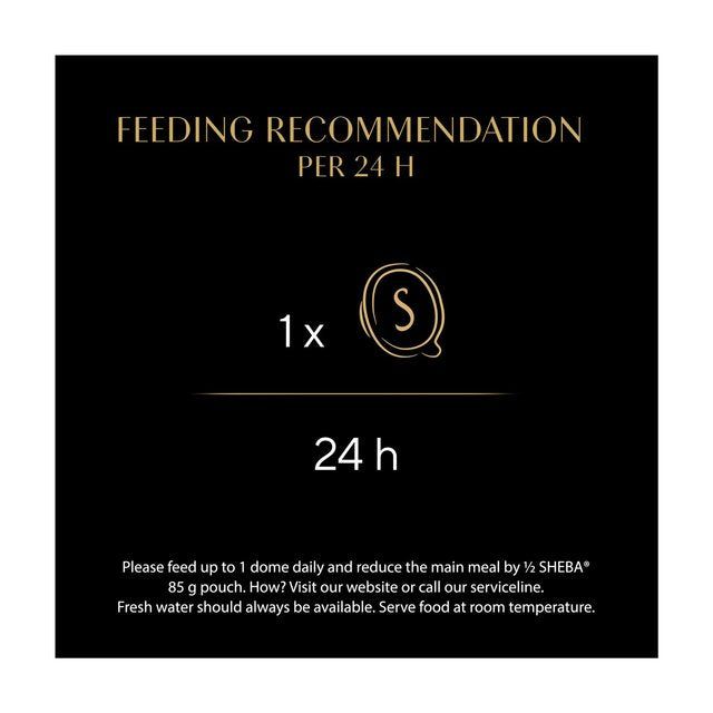 Sheba Fillets Cat Food Tray with Chicken Shrimp and Ocean fish in Gravy   60g