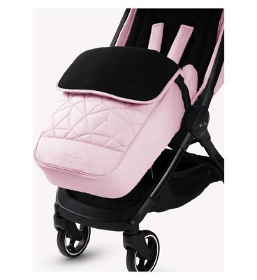 Silver Cross Clic Footmuff Pink