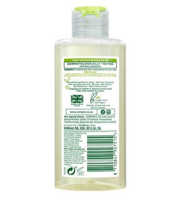 Simple Kind to Skin Hydrating Cleansing Oil 125ml