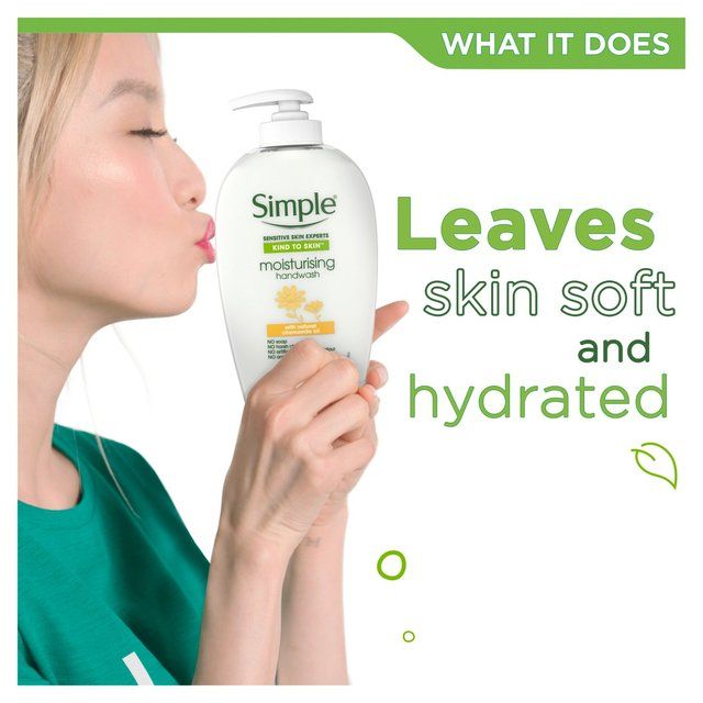 Simple Moisturising Hand Wash   250ml