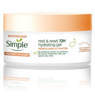 Simple Protect 'N' Glow 72h Hydrating Gel Rest and Reset 50ml