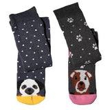 Simply s Womens Dogs Welly Socks (Pack Of 2) (UK 4-7)