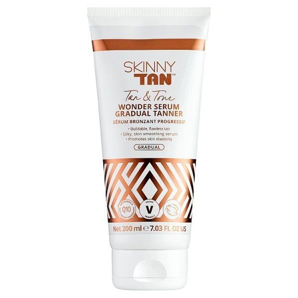 Skinny Tan Tan &amp;amp; Tone Wonder Serum Gradual Tanner 200Ml