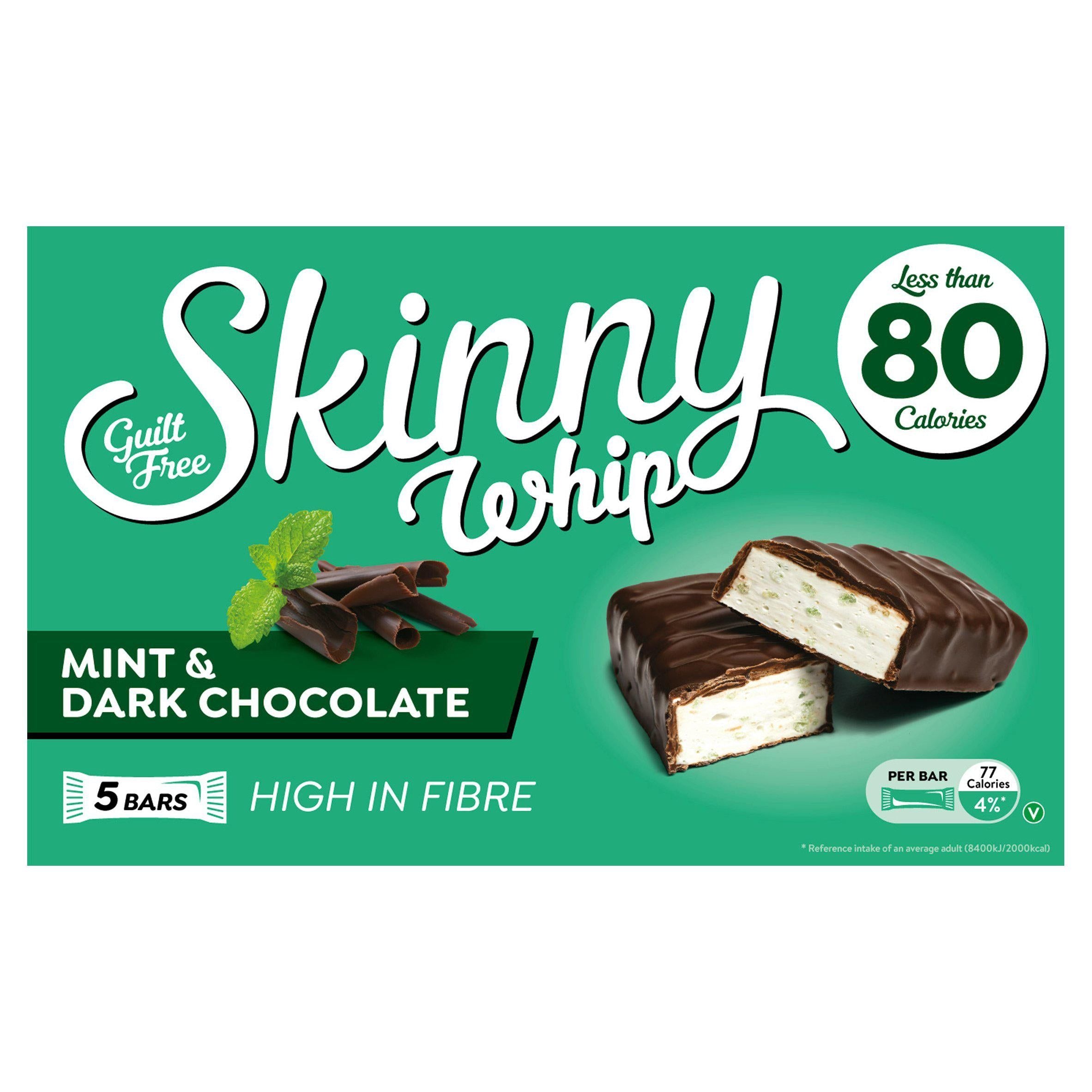 Skinny Whip Mint &amp;amp; Dark Chocolate 5x20g