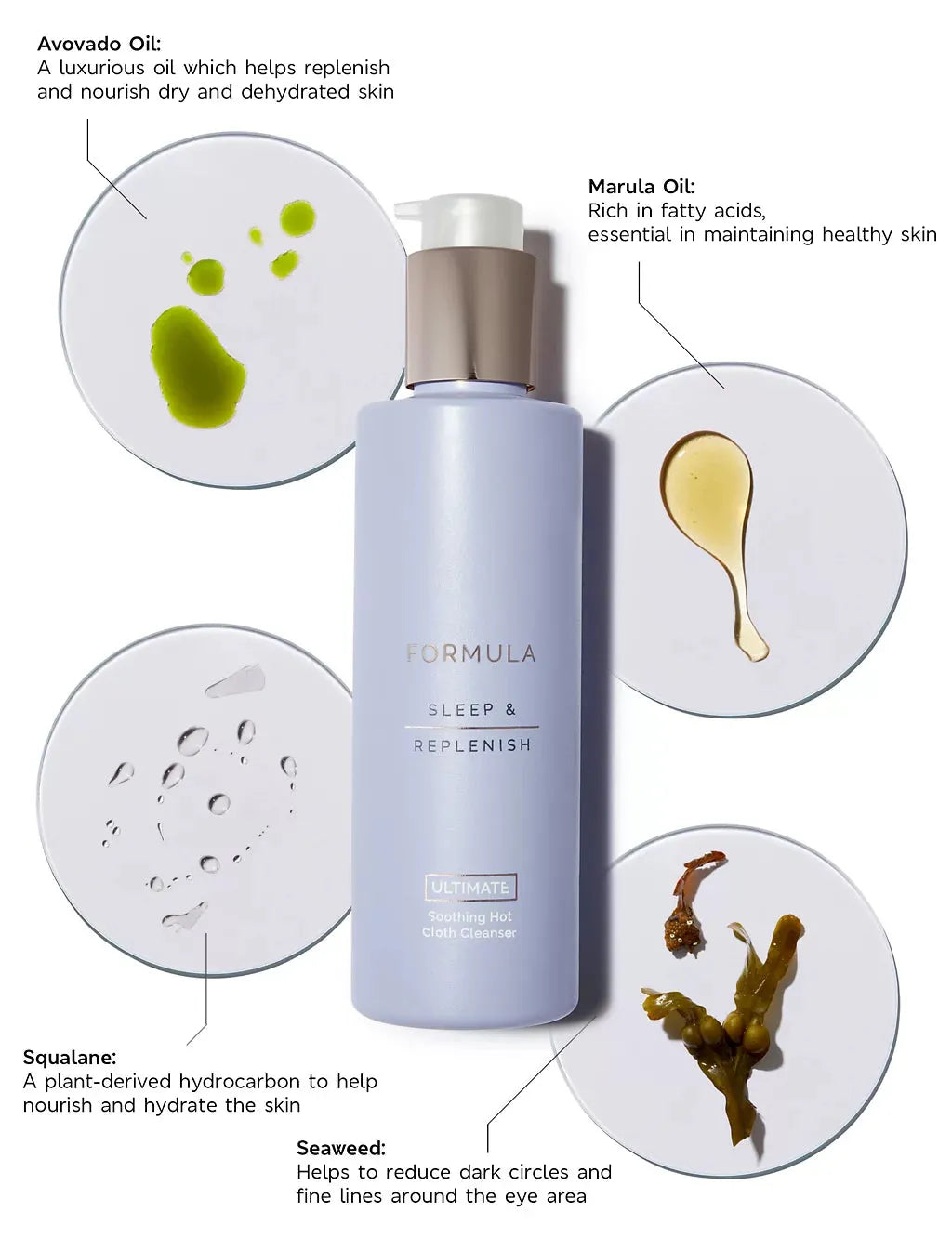 Sleep &amp;amp; Replenish Hot Cloth Cleanser 190ml