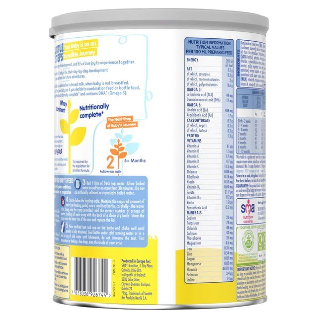 SMA Little Steps 1 First Infant Milk Powder From Birth   800g