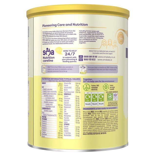 SMA Pro 1 First Infant Milk Powder From Birth   800g