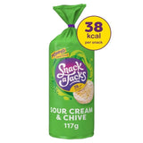 Snack a Jacks Sour Cream &amp;amp; Chive Sharing Rice Cakes   117g