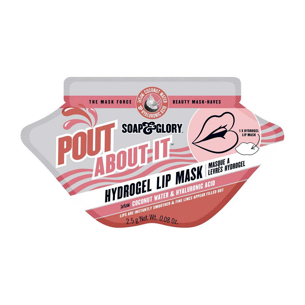 Soap &amp;amp; Glory Pout About It Hydrogel Lip Mask