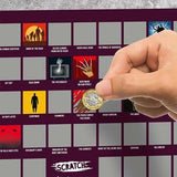 #Winning Scratch Poster - 100 Horror Movies - McGrocer