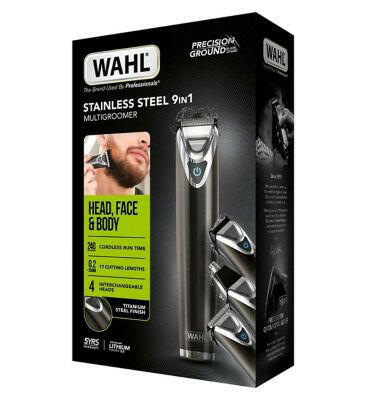 Wahl Trimmer Kit Lithium Titanium Steel Men's Toiletries Boots   