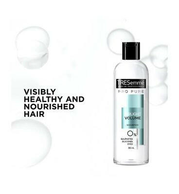 TRESemme Pro Pure Airlight Volume Shampoo 380 ml Haircare & Styling Boots   