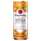 Tanqueray Flor de Sevilla Gin and Tonic Adult Soft Drinks & Mixers ASDA   